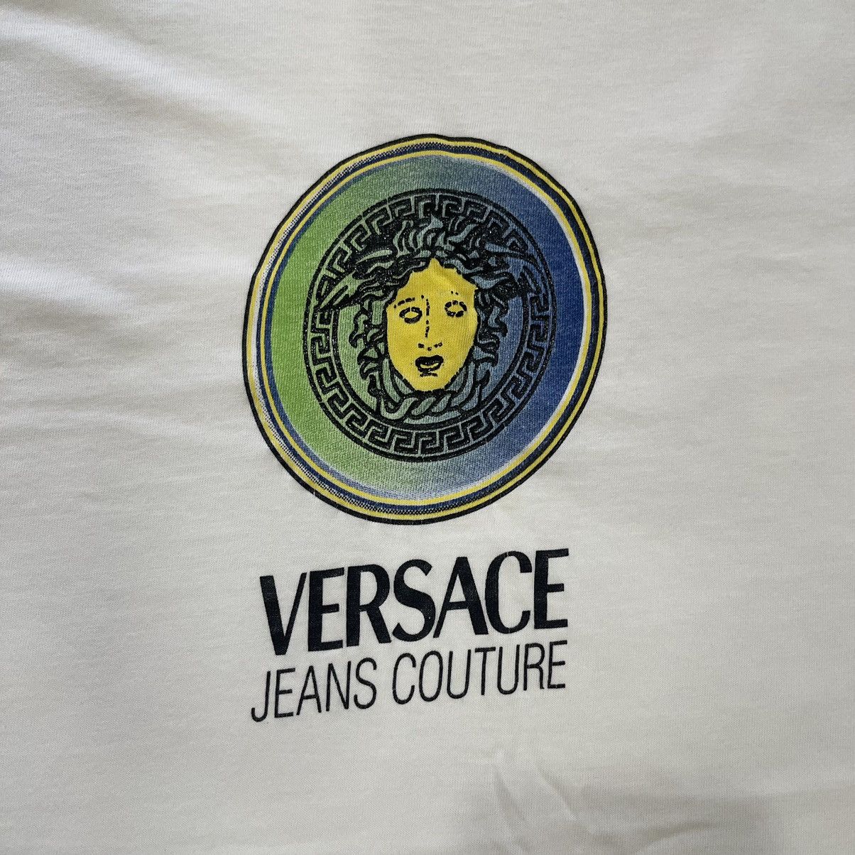 Versace Vintage Versace Jeans Couture Logo T-Shirt Size US S / EU 44-46 / 1 - 10 Thumbnail