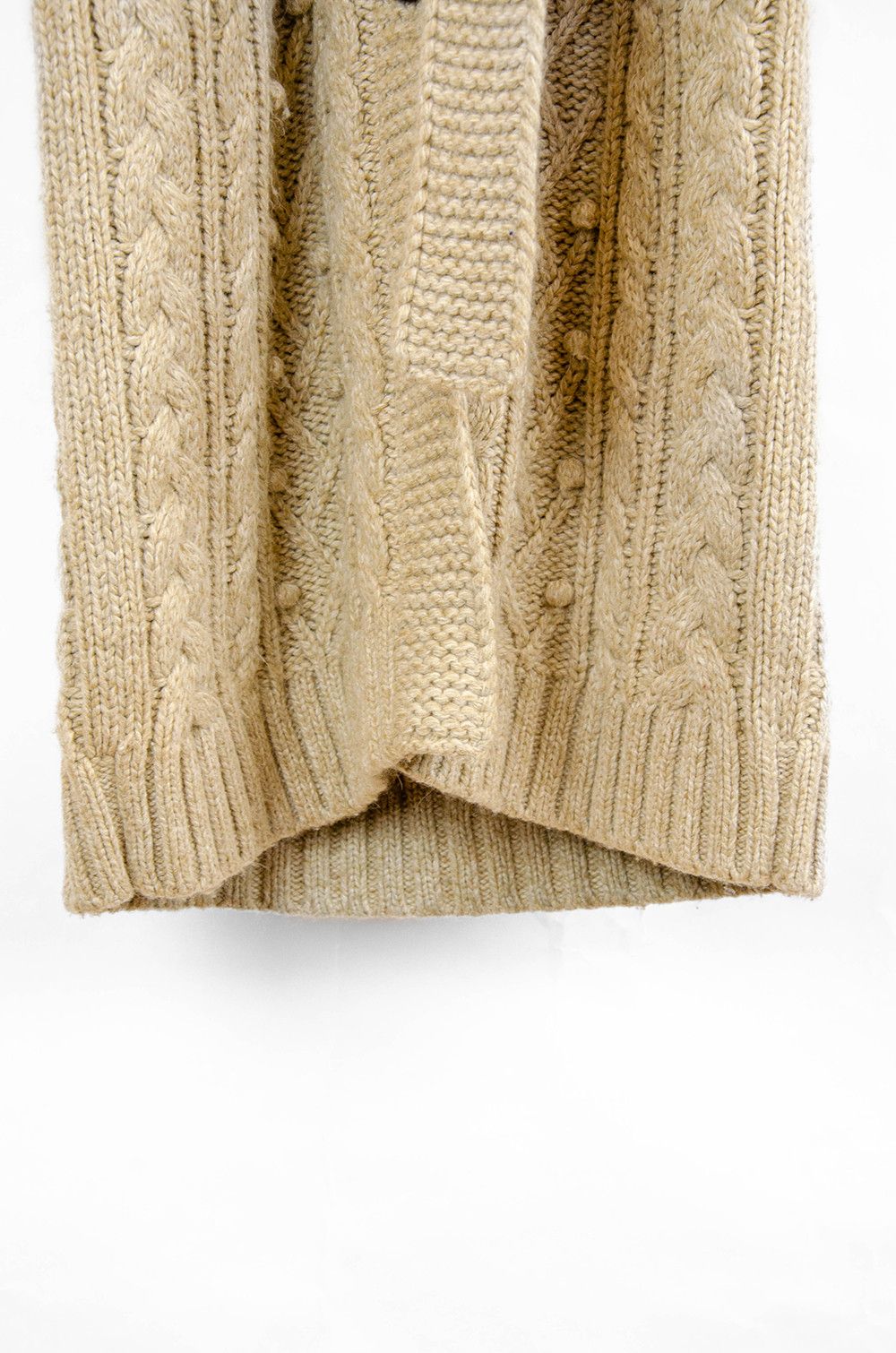 Ralph Lauren Ralph Lauren Cable Knit Cardigan Coat – L Size L / US 10 / IT 46 - 8 Thumbnail