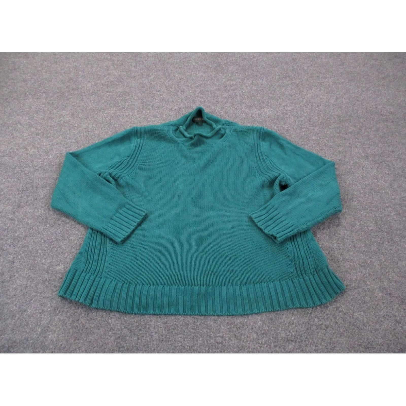 J.Crew Vintage J.Crew Sweater Women 2X Oarsman Roll Neck Heavy Chunky Knit Fisherman Size XXL / US 16-18 / IT 52-54 - 2 Thumbnail