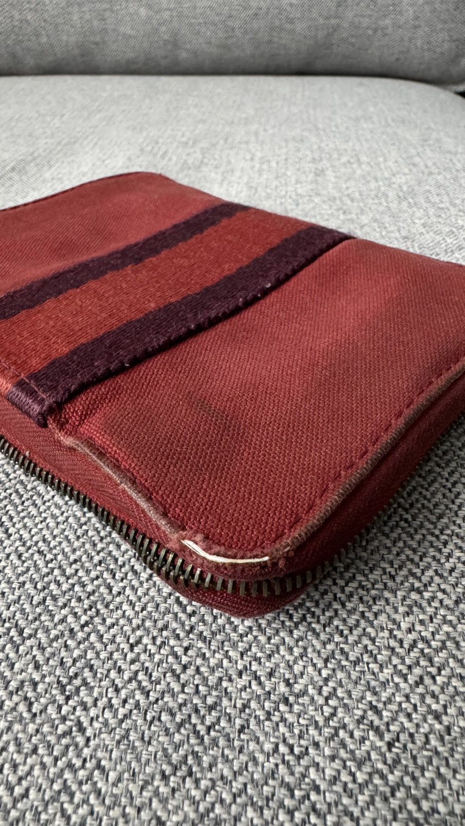 Hermes Hermes Canvas Fourre Tout Zipper Wallet Size ONE SIZE - 5 Thumbnail