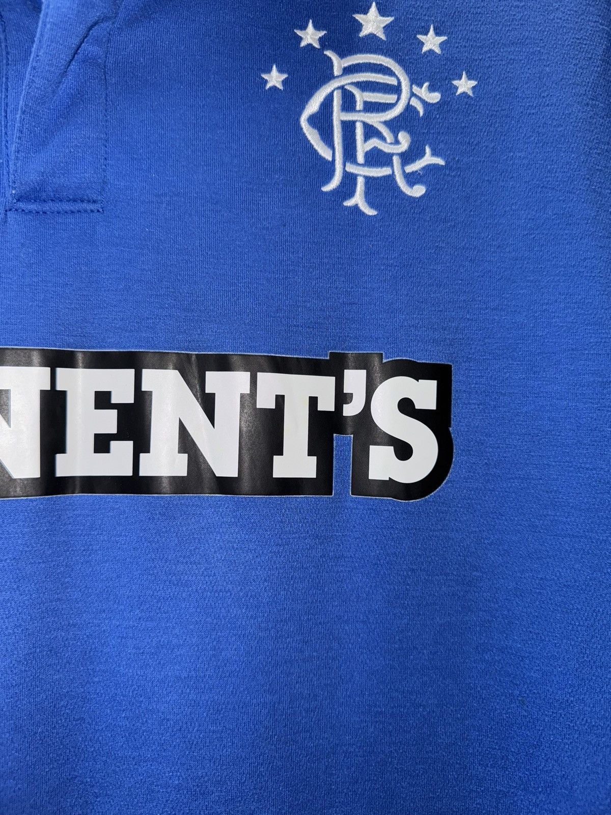 Umbro × Vintage Rangers Home Football Shirt 2010/2011 Soccer Jersey Size US L / EU 52-54 / 3 - 6 Thumbnail