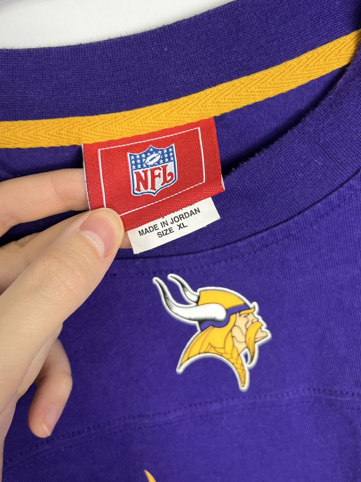 NFL Longsleeve NFL Minnesota Vikings Size US XL / EU 56 / 4 - 4 Thumbnail
