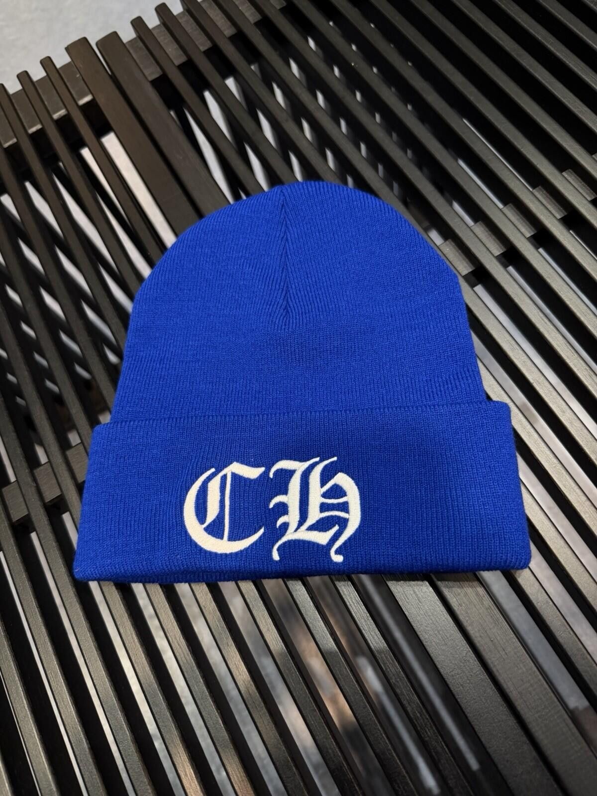 Chrome Hearts Chrome Hearts Blue White Beanie 100% Authentic (Brand NEW) Size ONE SIZE - 1 Thumbnail