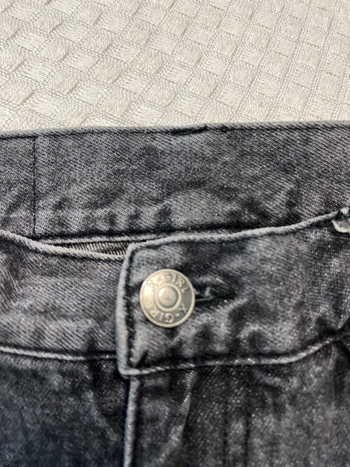 If Six Was Nine Xgirl Sich Color Ripped Distress jean denim zipped wide leg Size US 26 / EU 42 - 8 Thumbnail