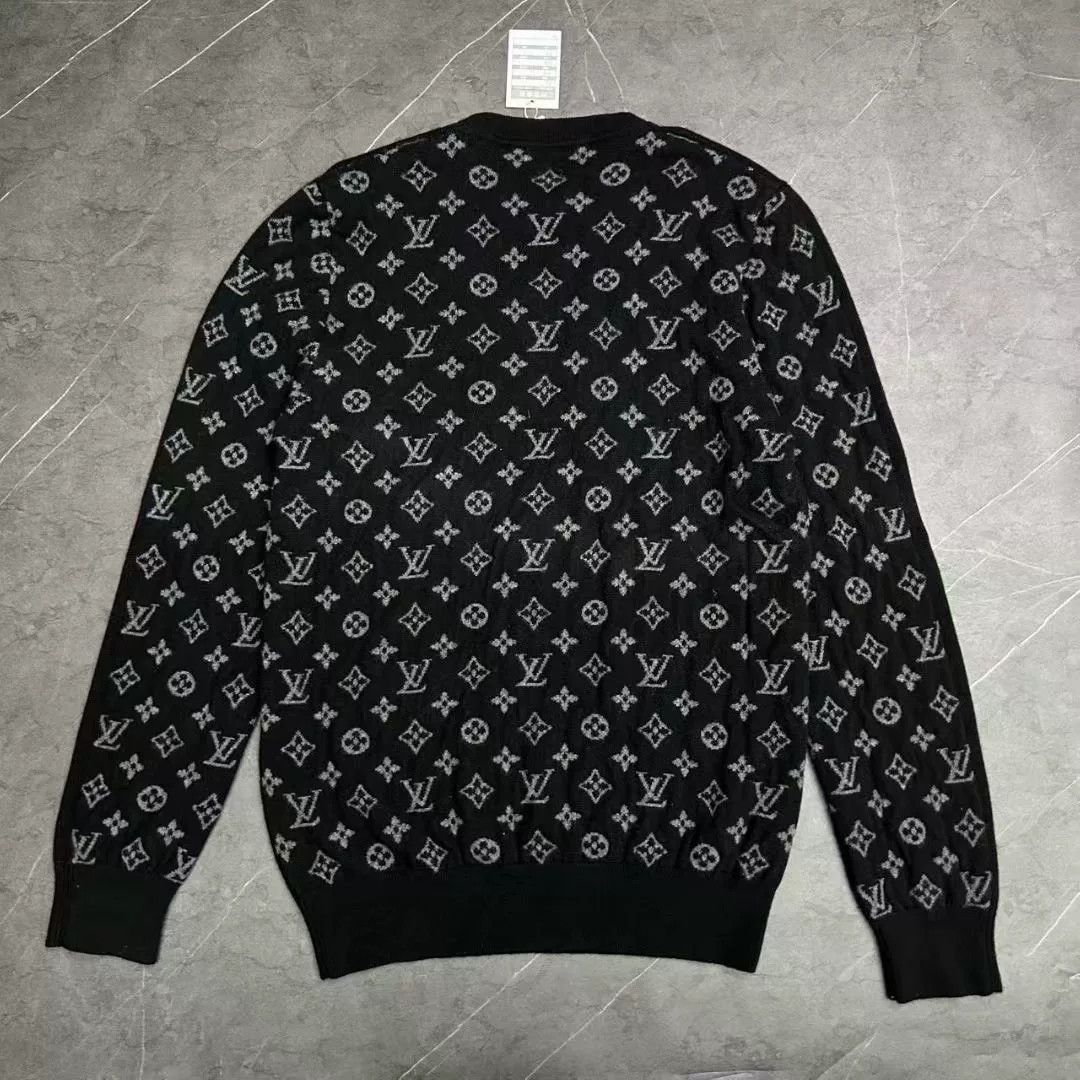 Louis Vuitton louis vuitton logo knit cashmere sweater Size US XL / EU 56 / 4 - 1 Thumbnail