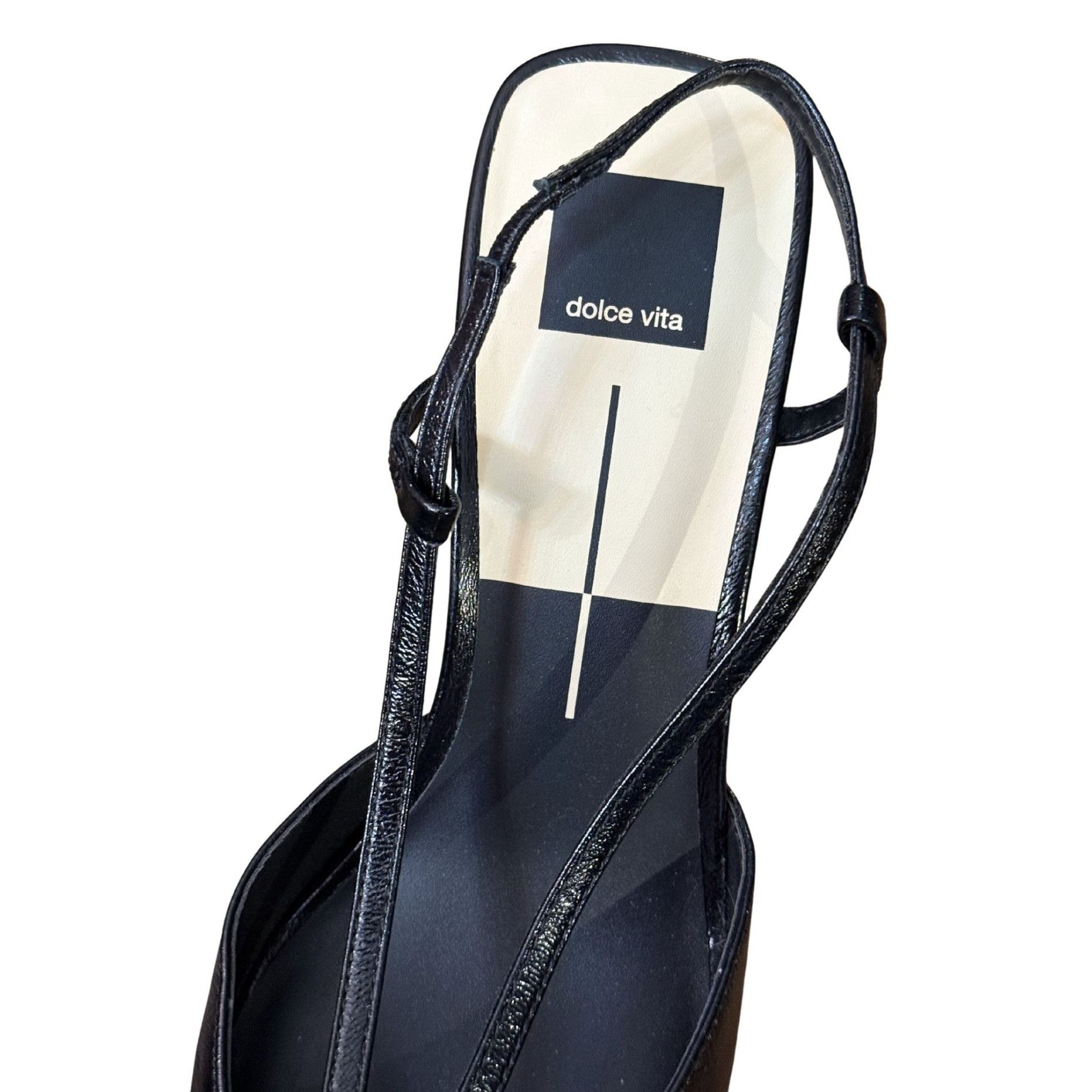 Dolce Vita DOLCE VITA Ginay Pointed Toe Slingback Blade Heel EUC $150 S Size US 11 / IT 41 - 3 Thumbnail