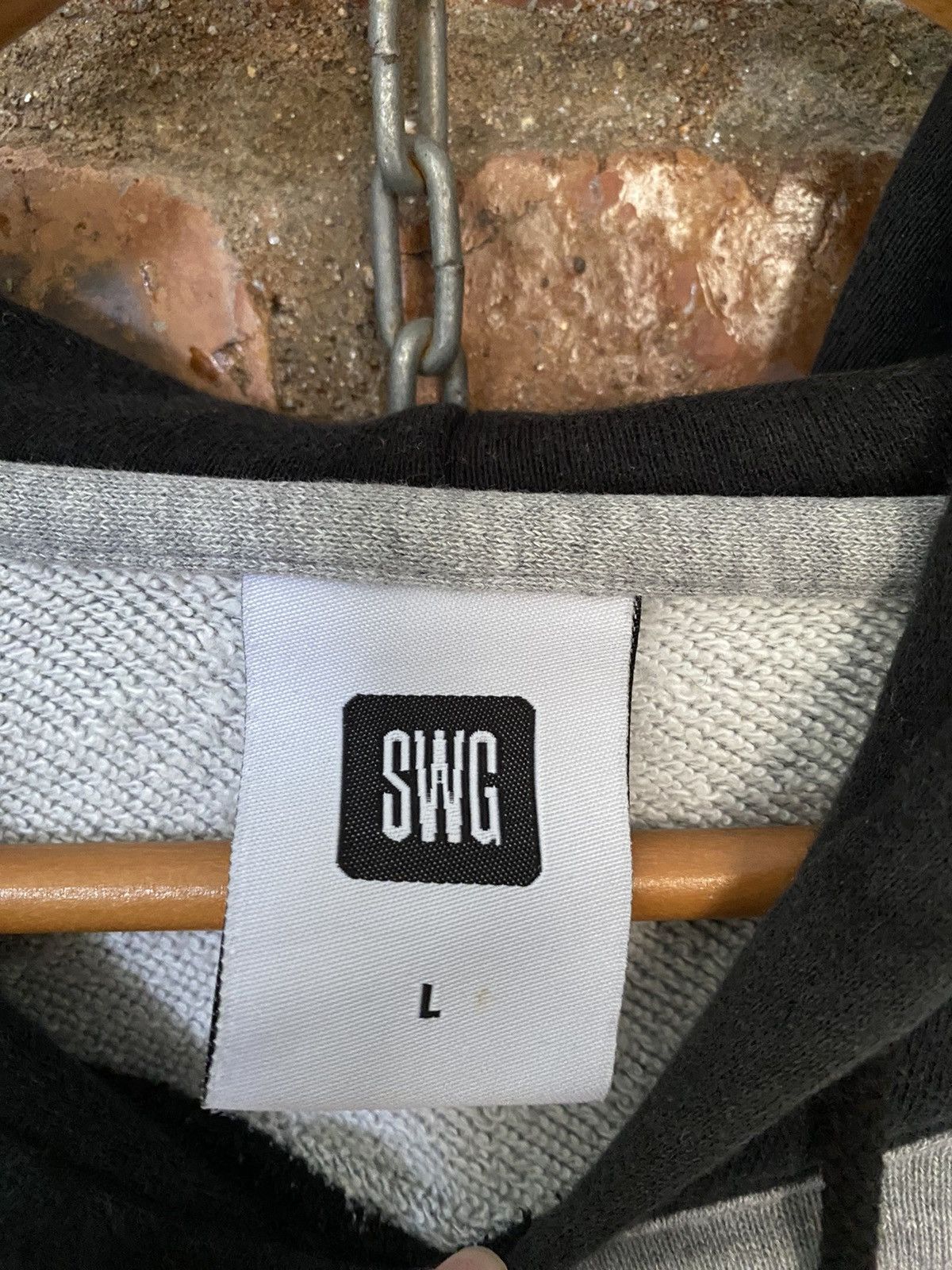 Swagger 2000s Swagger raglan spell out hoodie Size US L / EU 52-54 / 3 - 7 Thumbnail