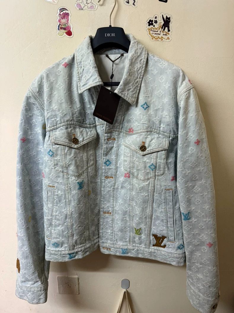 Louis Vuitton Louis Vuitton24ss new feidong denim jacket 2502-Nextarrow Size US M / EU 48-50 / 2 - 1 Thumbnail