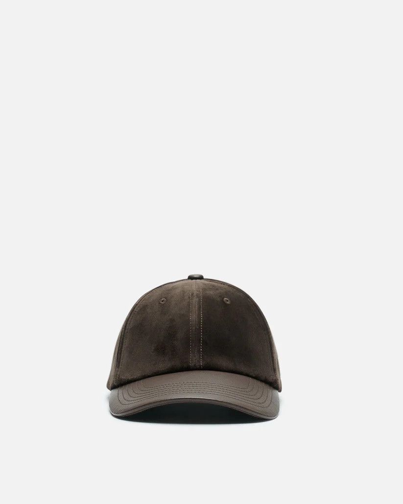 Wales Bonner o1s1v1r1oon0825 Size: OS/Morning Cap in Dark Brown Size ONE SIZE - 2 Thumbnail