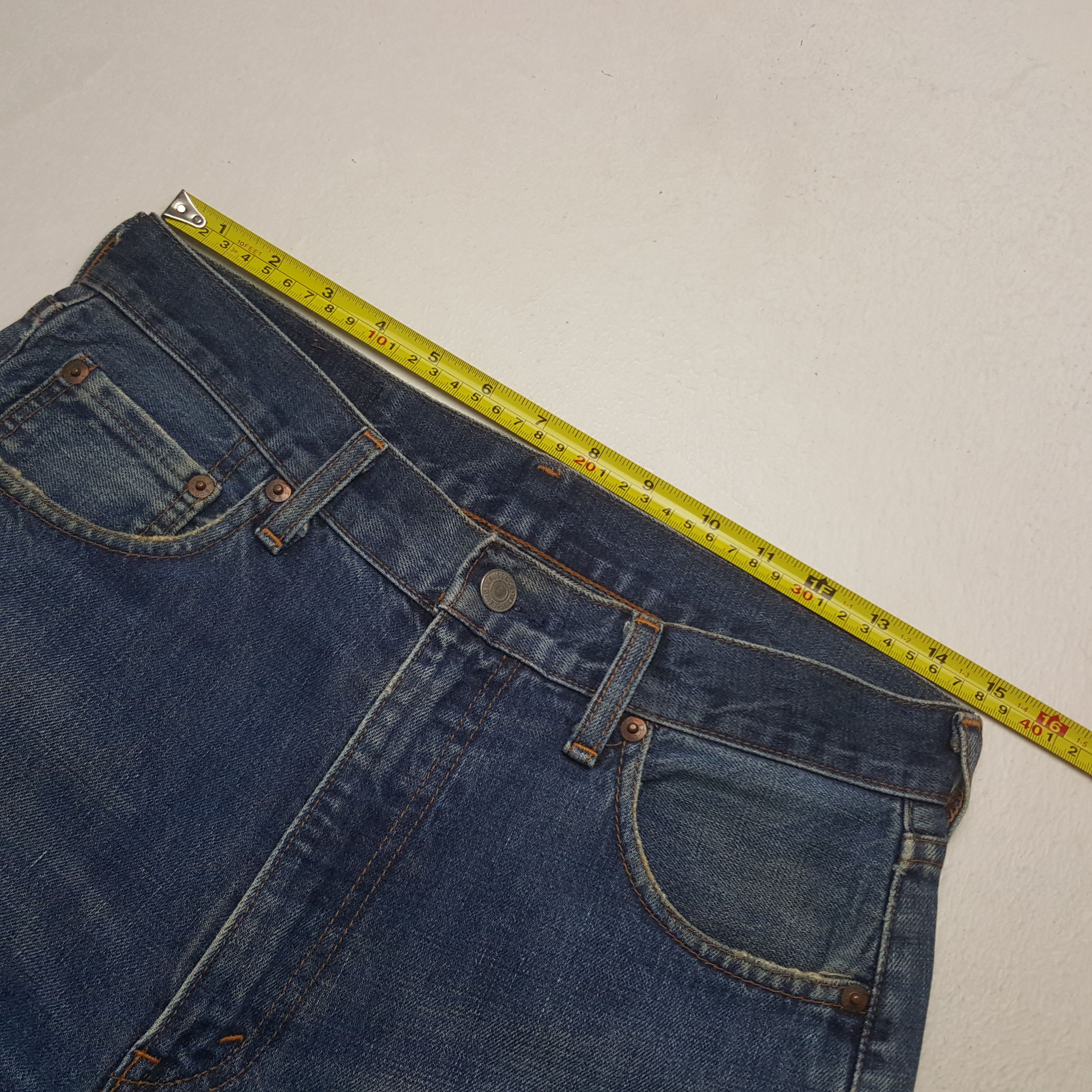 Levi's Vintage Levi's 502 American Selvedge Denim Jeans RR13 Size US 29 - 10 Thumbnail