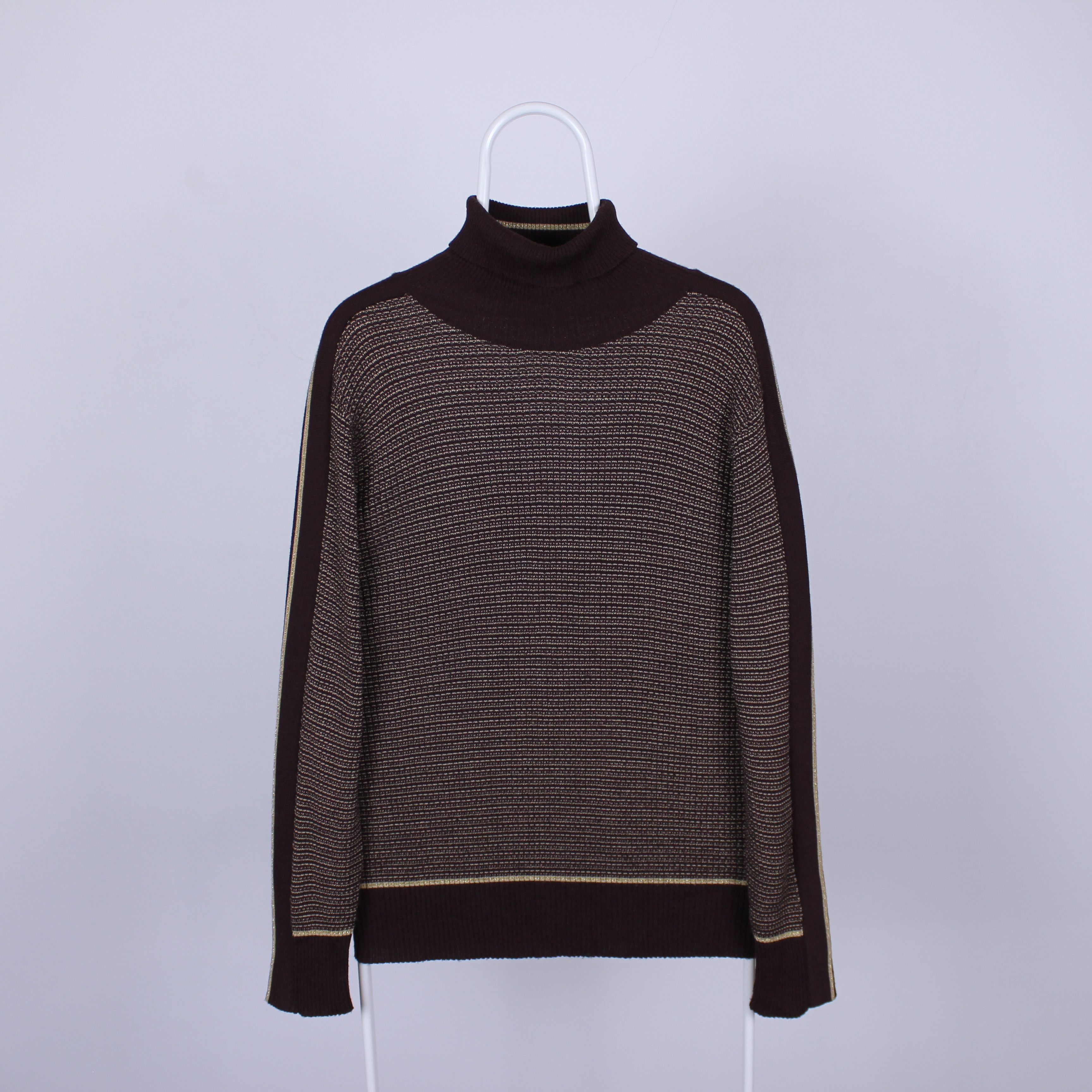 Versace Jeans Couture Versace Jeans Couture sweater jumper L XL wool knitwear Size US XL / EU 56 / 4 - 2 Thumbnail