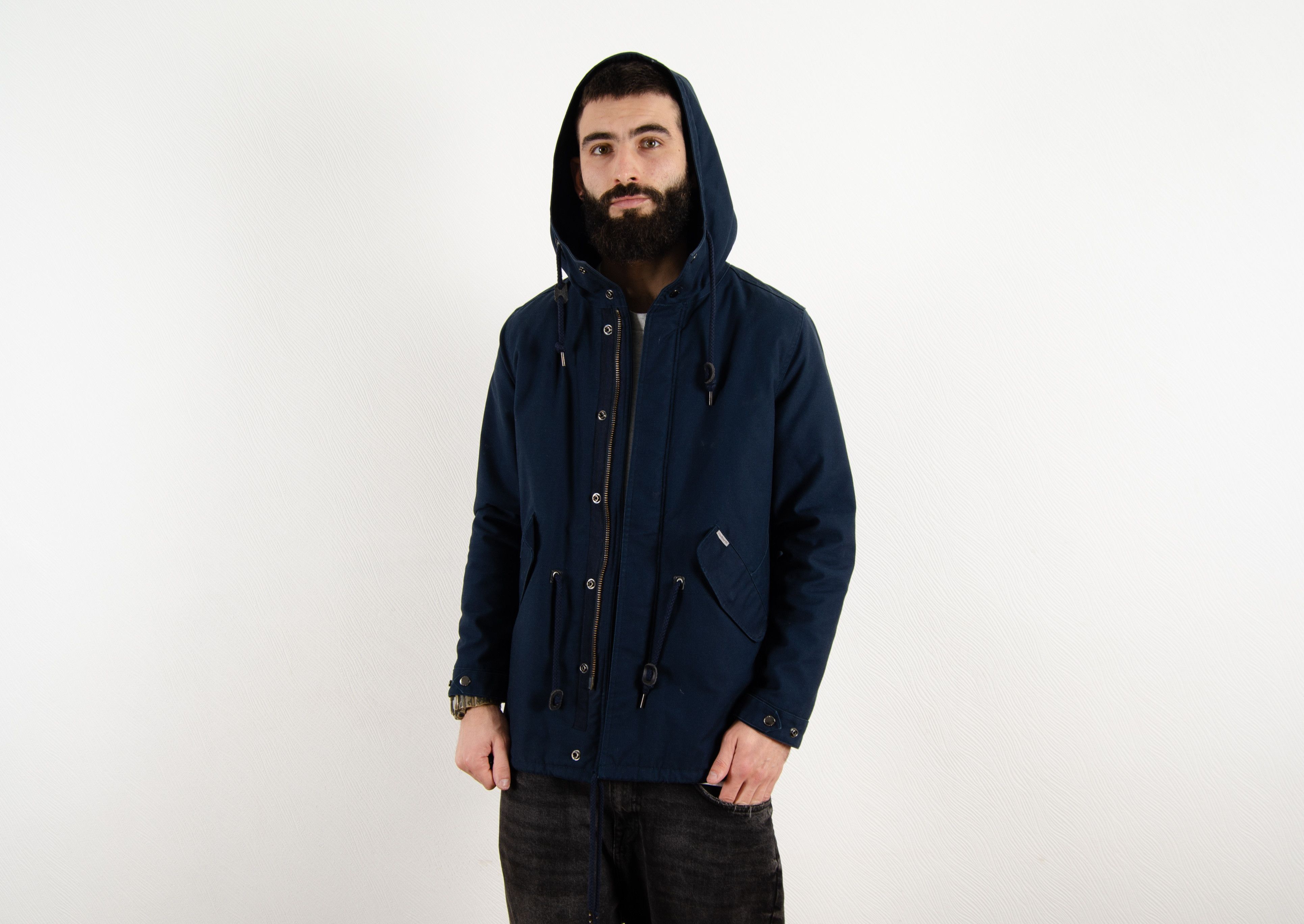 Carhartt Wip Carhartt Clash Fishtail Parka Navy Size US S / EU 44-46 / 1 - 3 Thumbnail