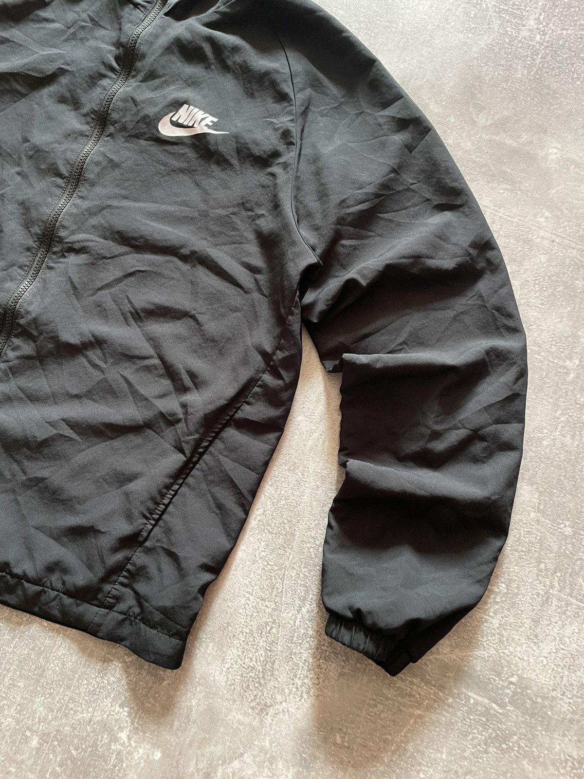 Nike × Vintage Vintage Nike Track Jacket Drill Size L Size US L / EU 52-54 / 3 - 5 Thumbnail