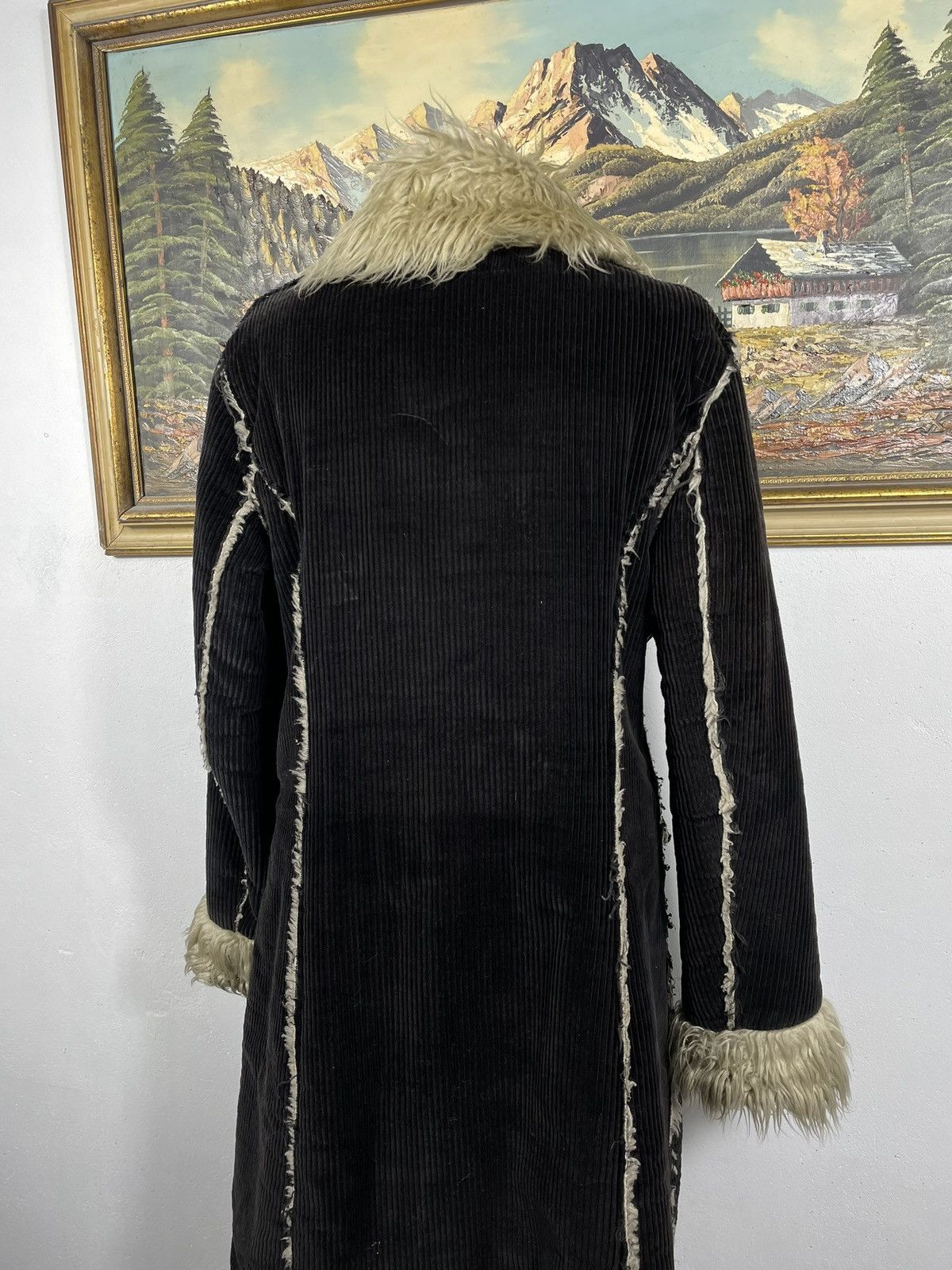 If Six Was Nine × Le Grande Bleu (L.G.B.) Button Ups Coat Avant Garde Affliction Grunge Retro 00s Size XL / US 12-14 / IT 48-50 - 7 Thumbnail
