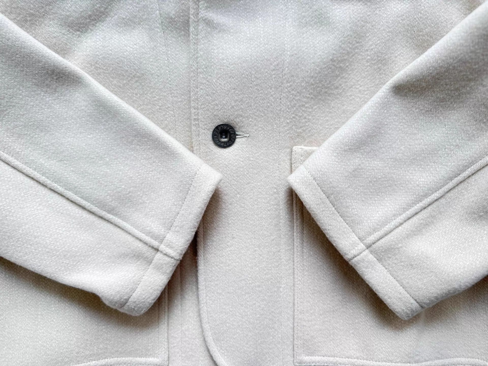 Visvim VISVIM HAYWARD JKT WOOL MELTON WHITE 3 Size US L / EU 52-54 / 3 - 6 Thumbnail