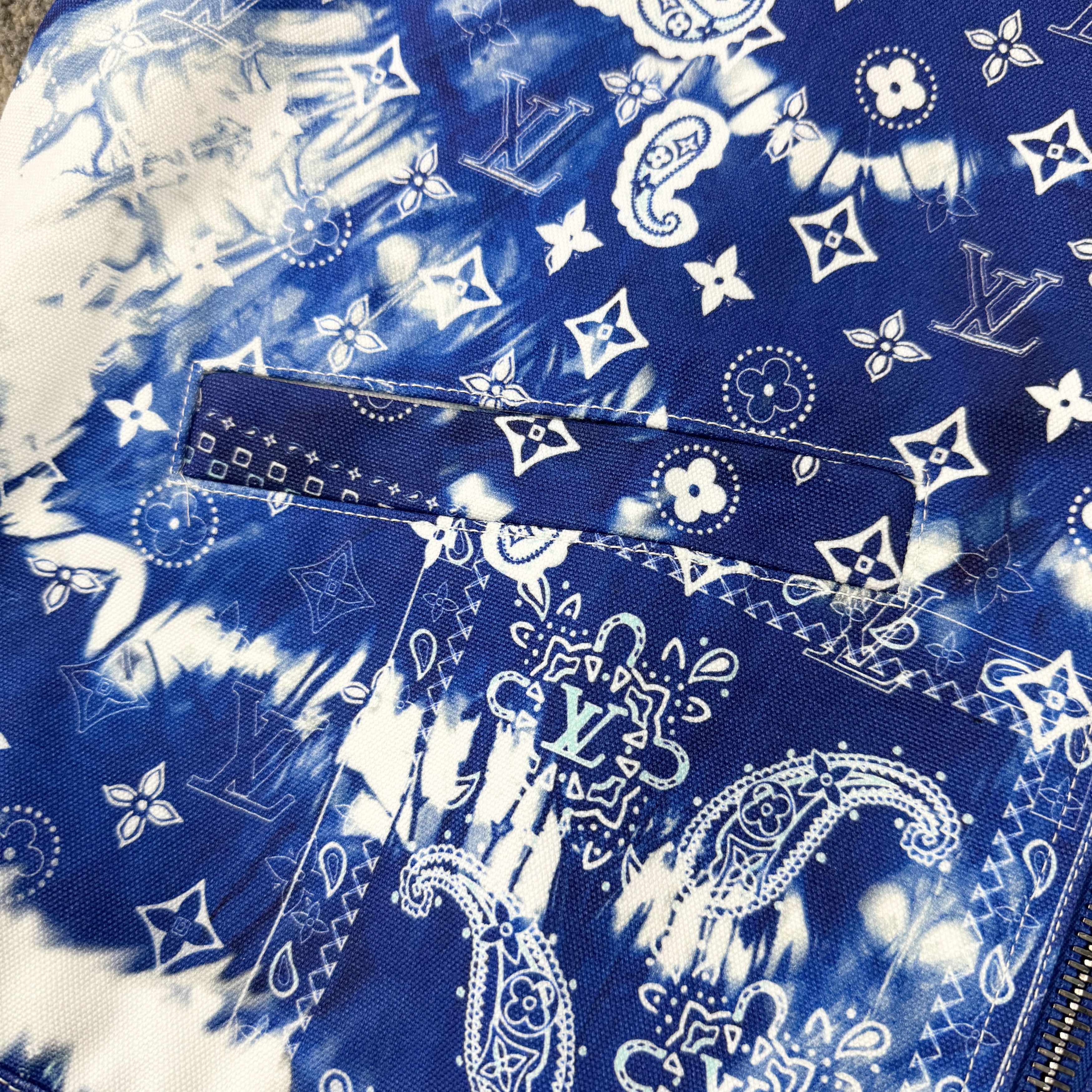 Louis Vuitton Louis Vuitton 1AA4KV Monogram Bandana Jacket RRP £3500 Size US M / EU 48-50 / 2 - 3 Thumbnail