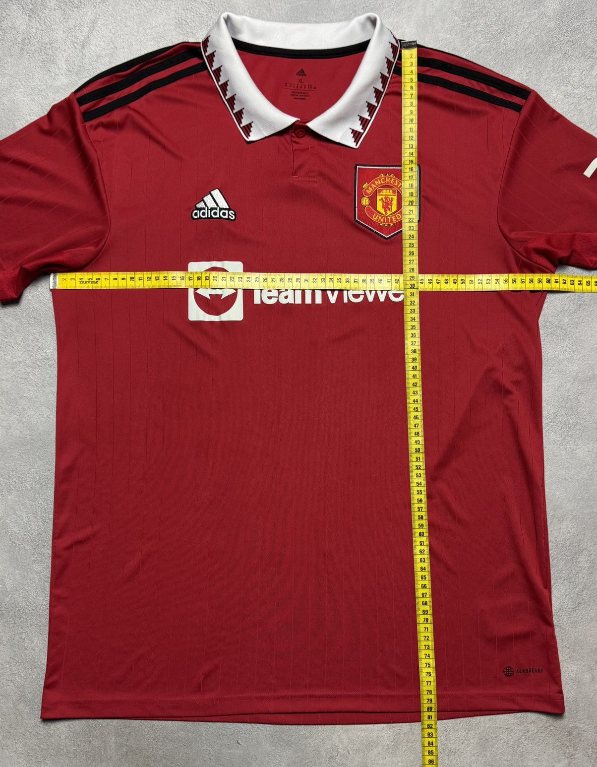Adidas Manchester United 2022 2023 Home Shirt Soccer Jersey Adidas Size US XL / EU 56 / 4 - 20 Thumbnail