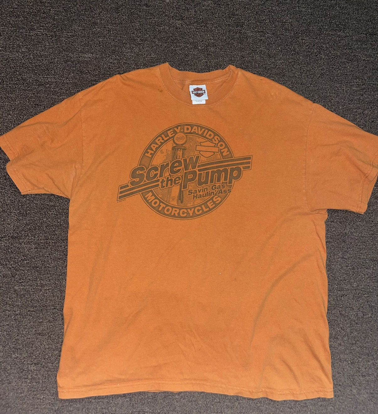 Harley Davidson × Vintage Harley Davidson Vintage Illinois Tee Size US XL / EU 56 / 4 - 1 Thumbnail