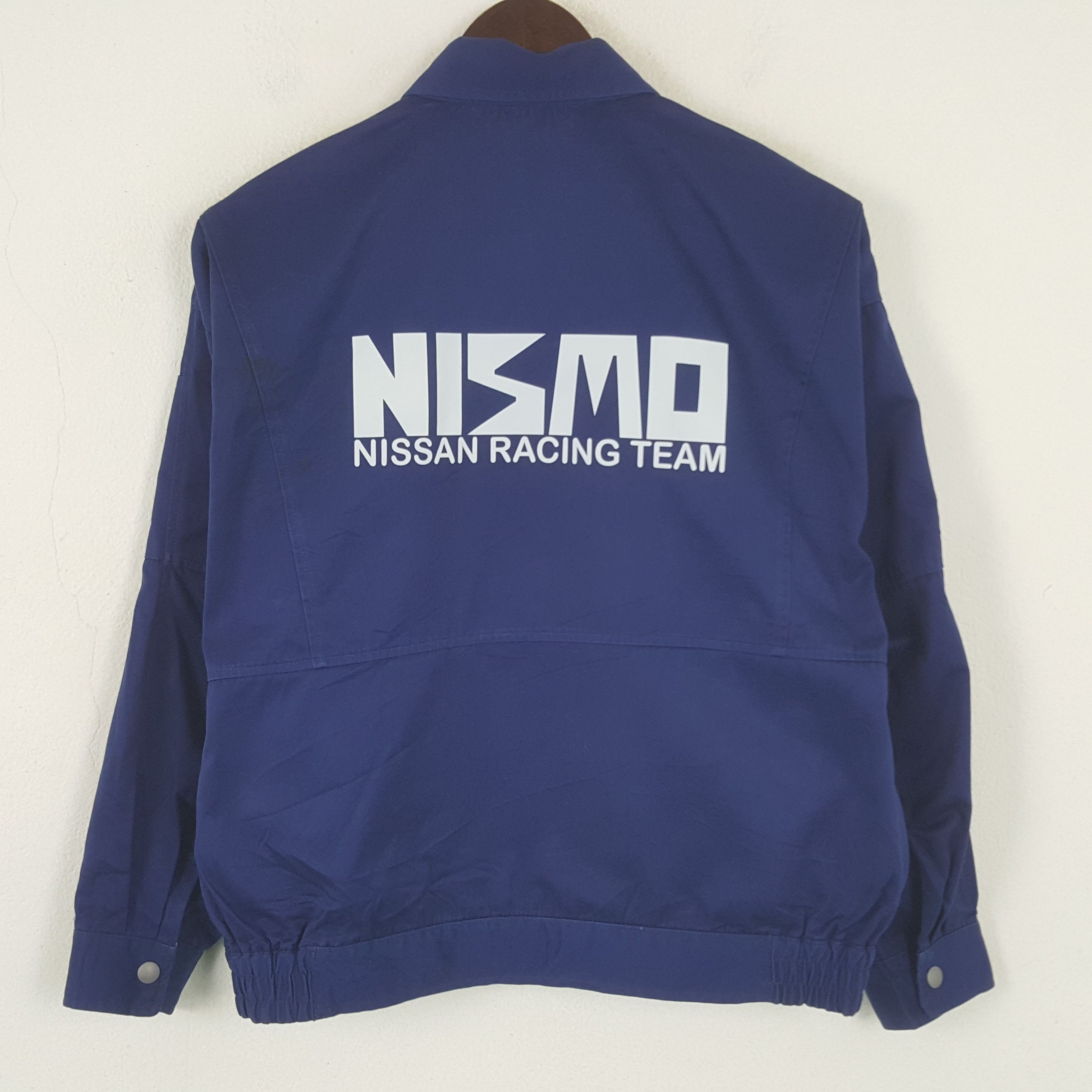 Japanese Brand × Vintage Vintage Nismo Nissan Racing Team Custom Sport Jacket C292N28 Size US M / EU 48-50 / 2 - 1 Thumbnail