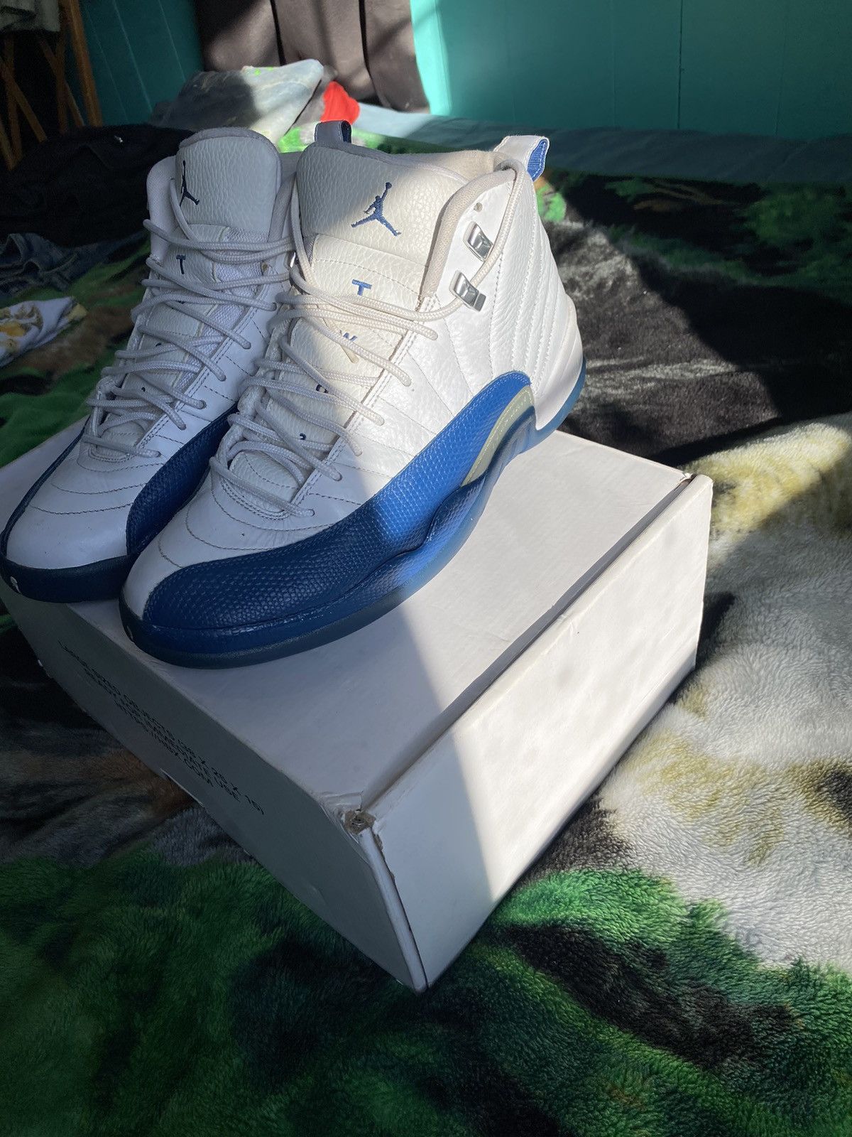 image of French Blues 12’S Shoes in Blue/White, Men's (Size 11)