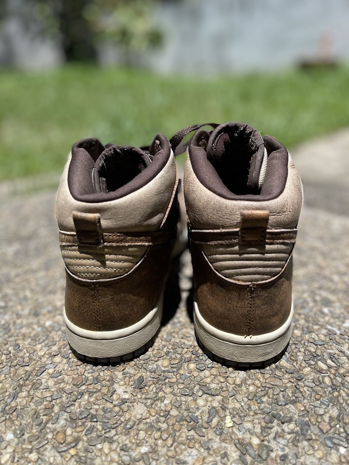Nike Rare Vintage Nike Dunk High 2003 Grunge Dirty Pack Size US 9 / EU 42 - 5 Thumbnail