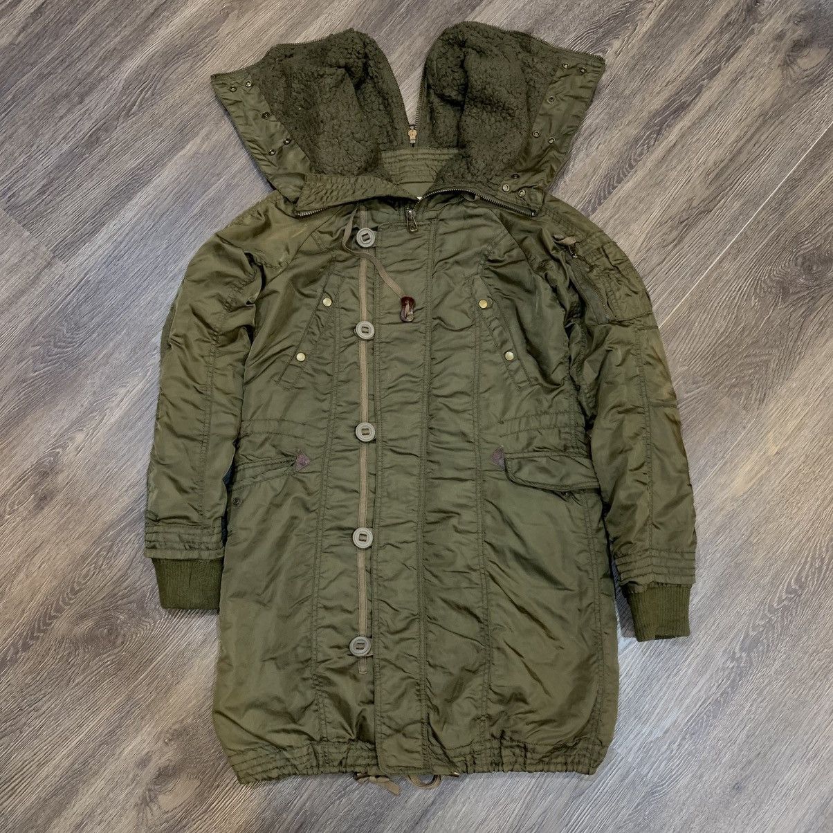 GOA 🇯🇵GOA Long Parka Military Hooded Jacket🇯🇵 Size US L / EU 52-54 / 3 - 1 Thumbnail