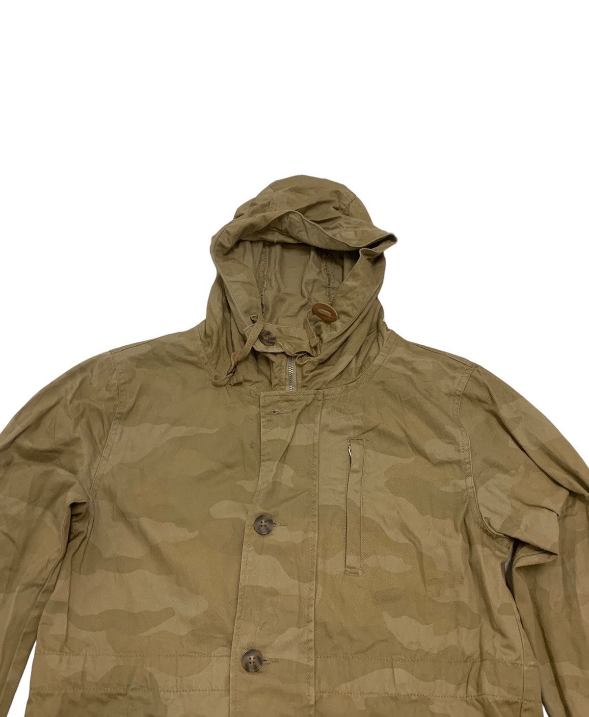 Issey Miyake × Tete Homme TETE HOMME JAPAN CAMO HOODIE JACKET Size US M / EU 48-50 / 2 - 4 Thumbnail