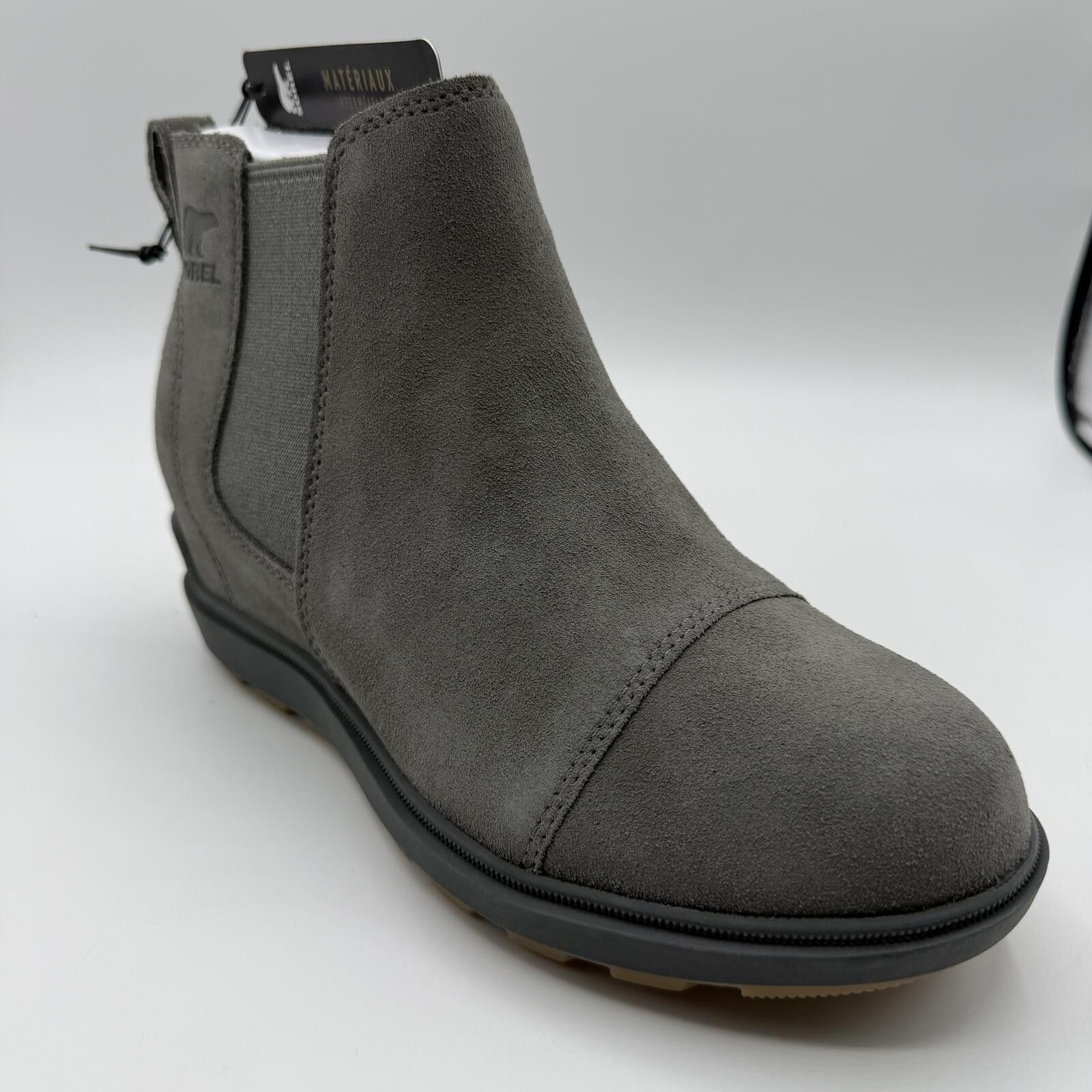 SOREL SOREL Evie II Chelsea Boots Gray Suede Women Size 5.5 Size US 5.5 / IT 35.5 - 11 Thumbnail