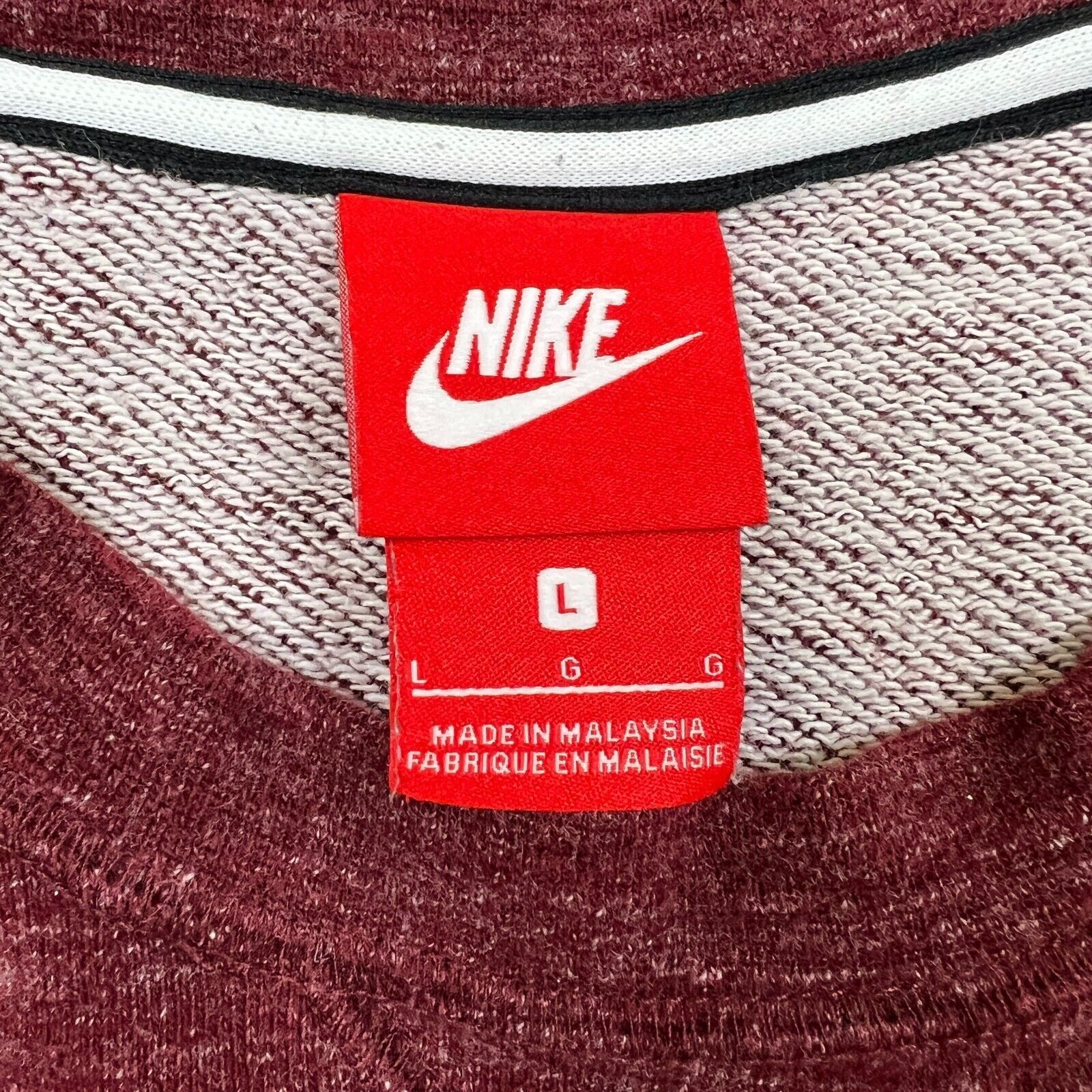 Nike × Vintage Nike Sportswear Sweatshirt Large Swoosh Spell Out Crewneck Size US L / EU 52-54 / 3 - 6 Thumbnail