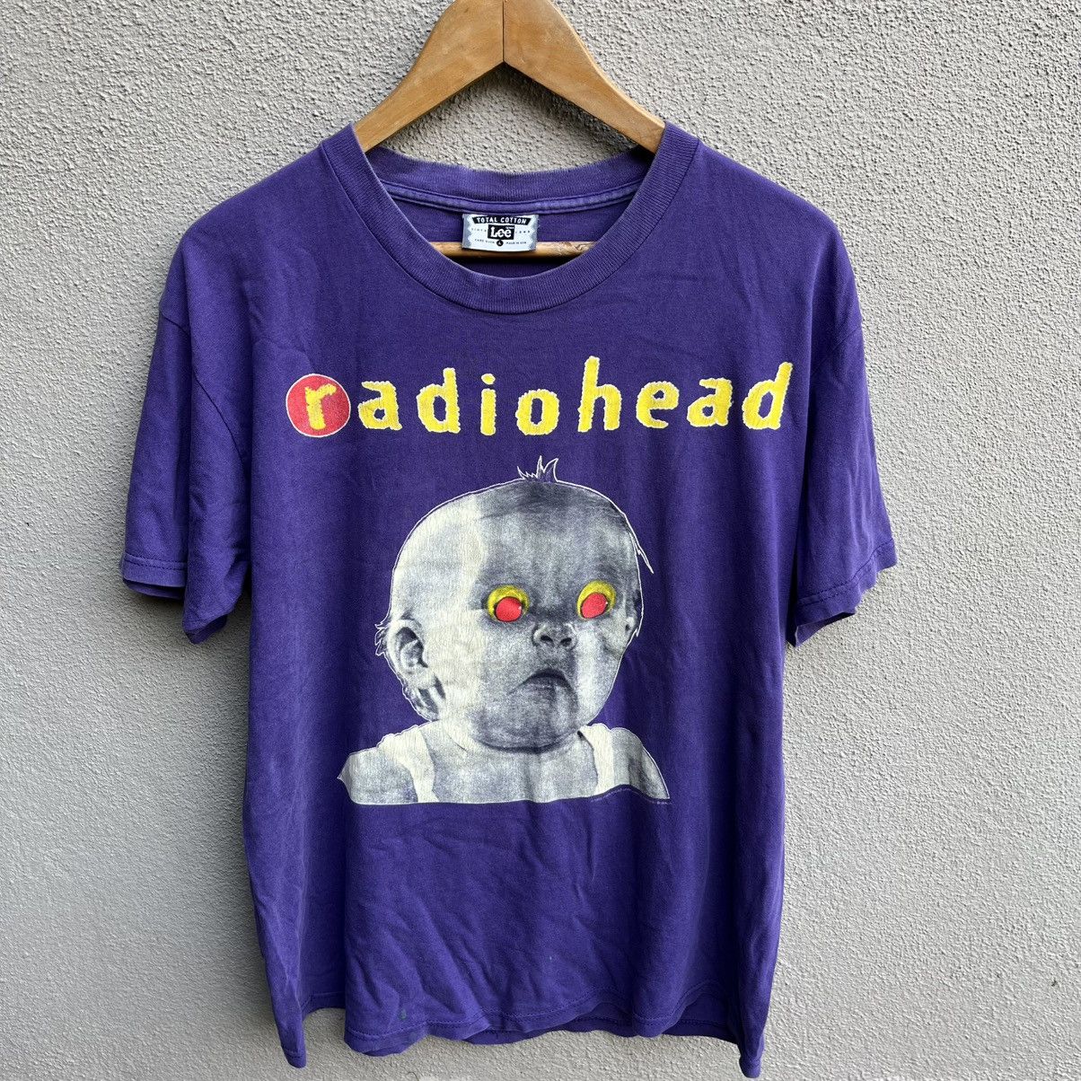 Band Tees Vintage rare 90s RADIOHEAD band pablohoney tee Size US L / EU 52-54 / 3 - 2 Thumbnail