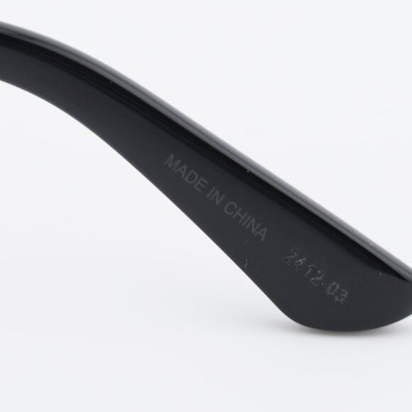 Calvin Klein Calvin Klein CK24522 001 Eyeglasses Black 52mm Square Frame Size ONE SIZE - 5 Thumbnail