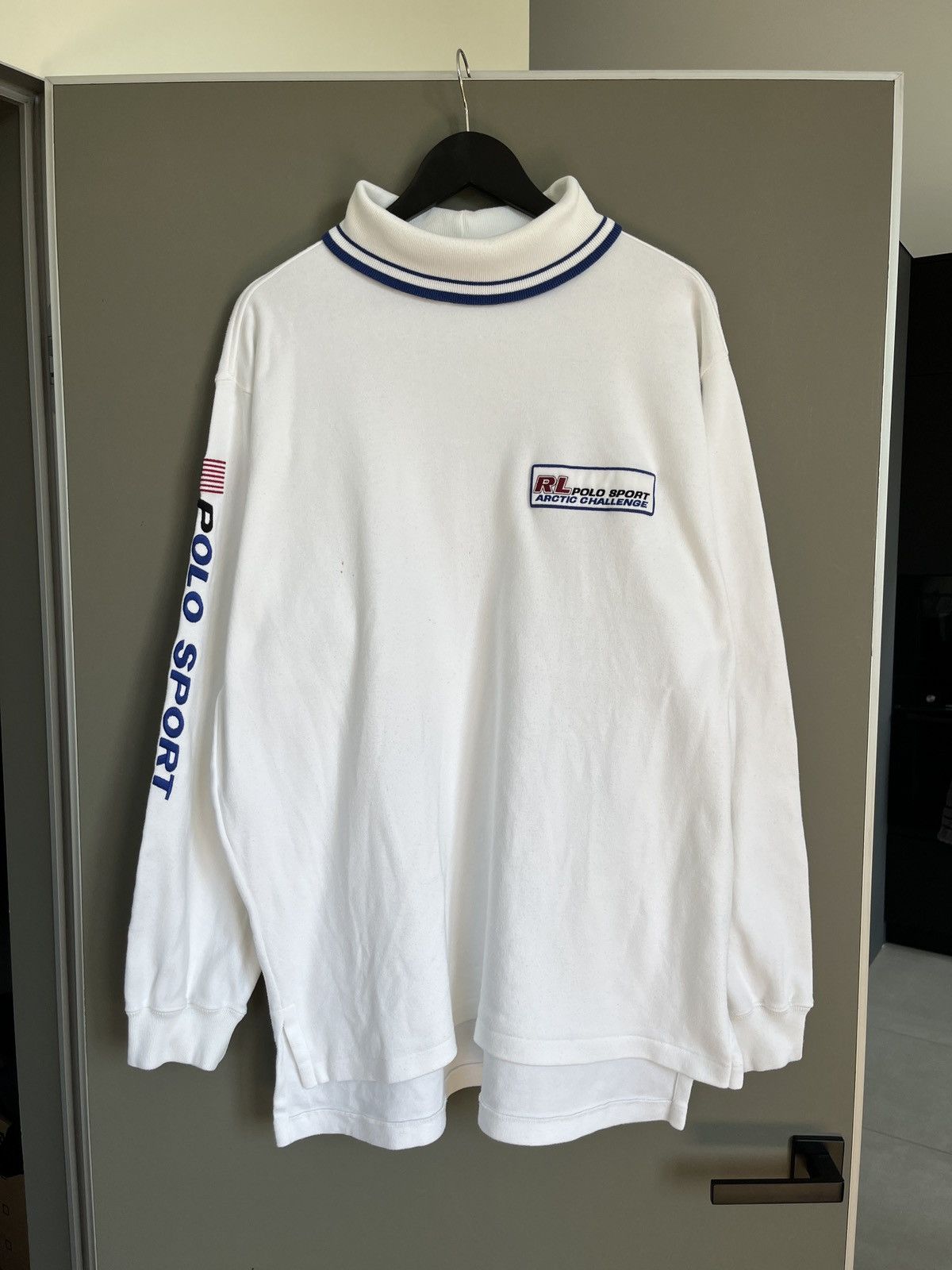 Polo Ralph Lauren RL Polo Sport Arctic Challenge Turtleneck Sweatshirt Size US XL / EU 56 / 4 - 1 Thumbnail