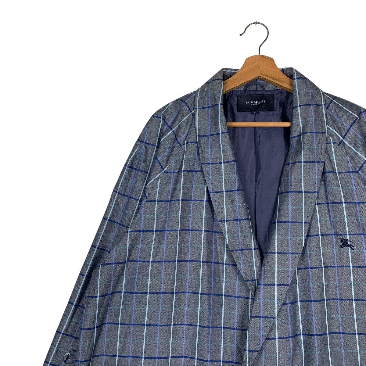 Burberry Burberry London Buttonless Checkered Jacket Size US L / EU 52-54 / 3 - 6 Thumbnail