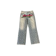 LOUIS VUITTON STEPHEN SPROUSE GRAFFITI DENIM PRINT 36