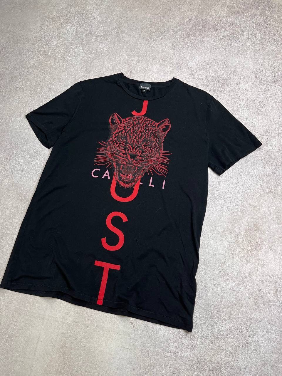Just Cavalli × Roberto Cavalli × Vintage Vintage Just Cavalli Tiger T-shirt Y2K XL Size US XL / EU 56 / 4 - 2 Thumbnail