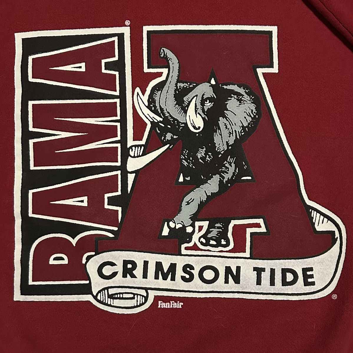 Russell Athletic × Vintage Vintage Alabama Crimson Tide Red Sweatshirt Size US XL / EU 56 / 4 - 4 Thumbnail
