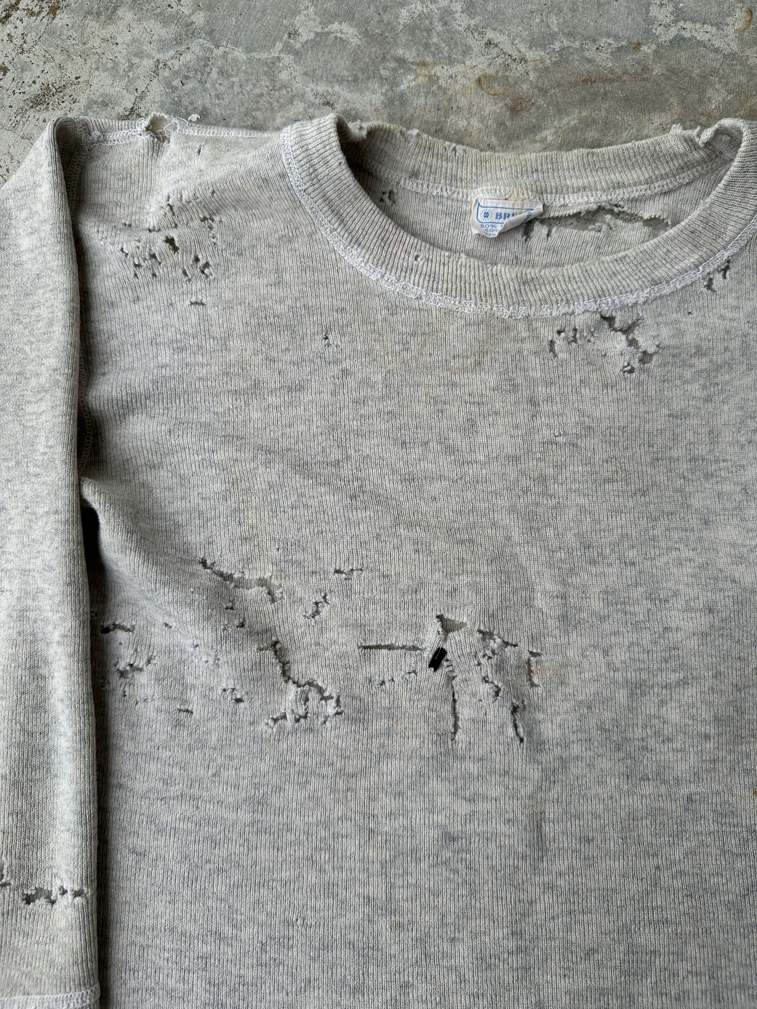 Vintage 60s Trashed single stitch Montgomery Ward zombie tee Size US M / EU 48-50 / 2 - 4 Thumbnail