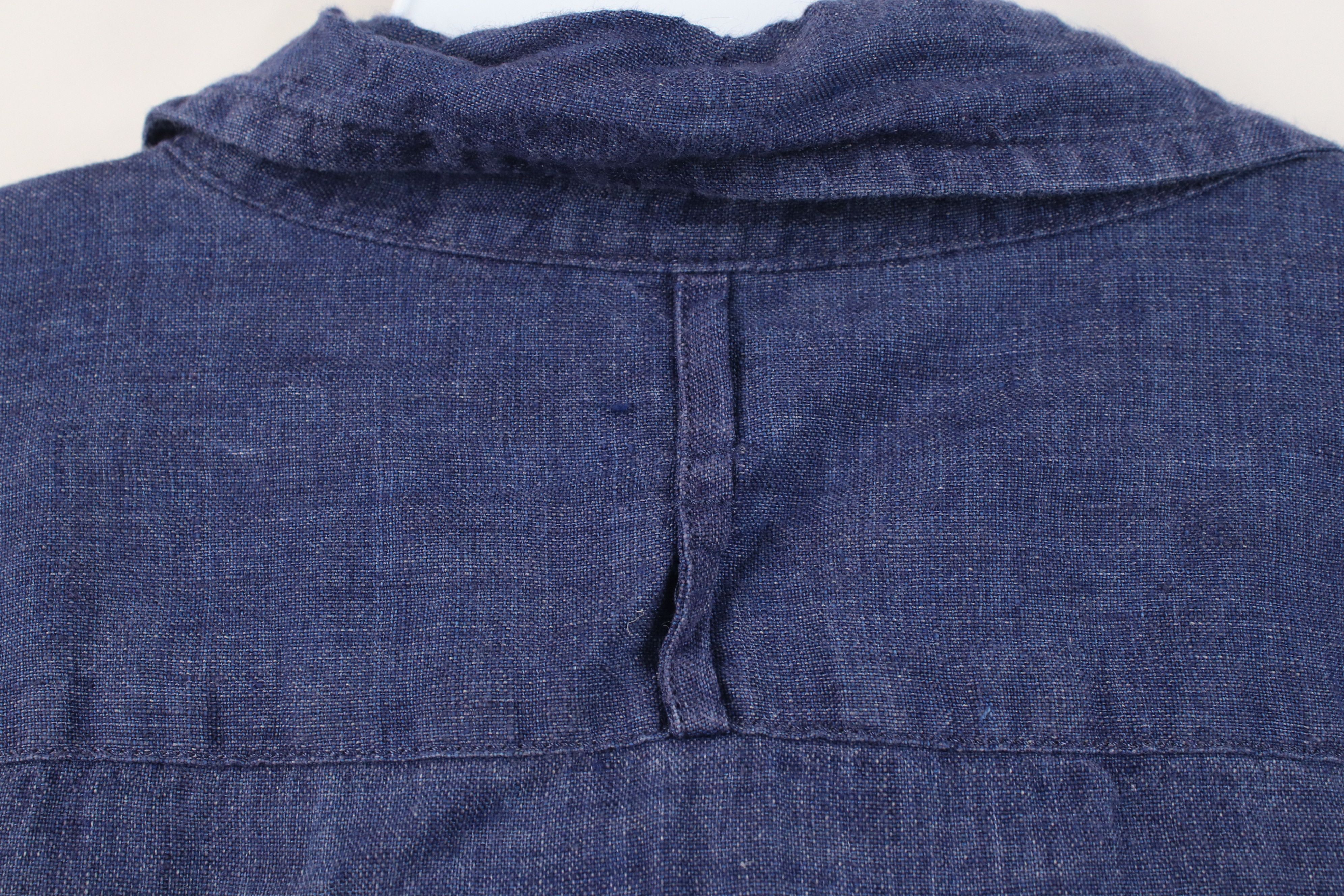 Banana Republic Banana Republic Fit Chambray Linen Button Shirt Blue Size US L / EU 52-54 / 3 - 7 Thumbnail