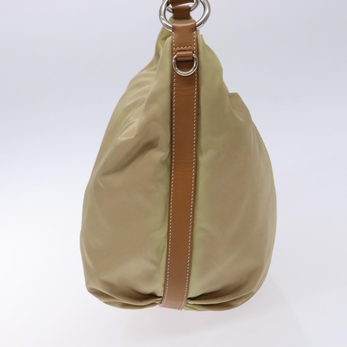Prada PRADA Tote Bag Nylon Beige Silver Size ONE SIZE - 5 Thumbnail
