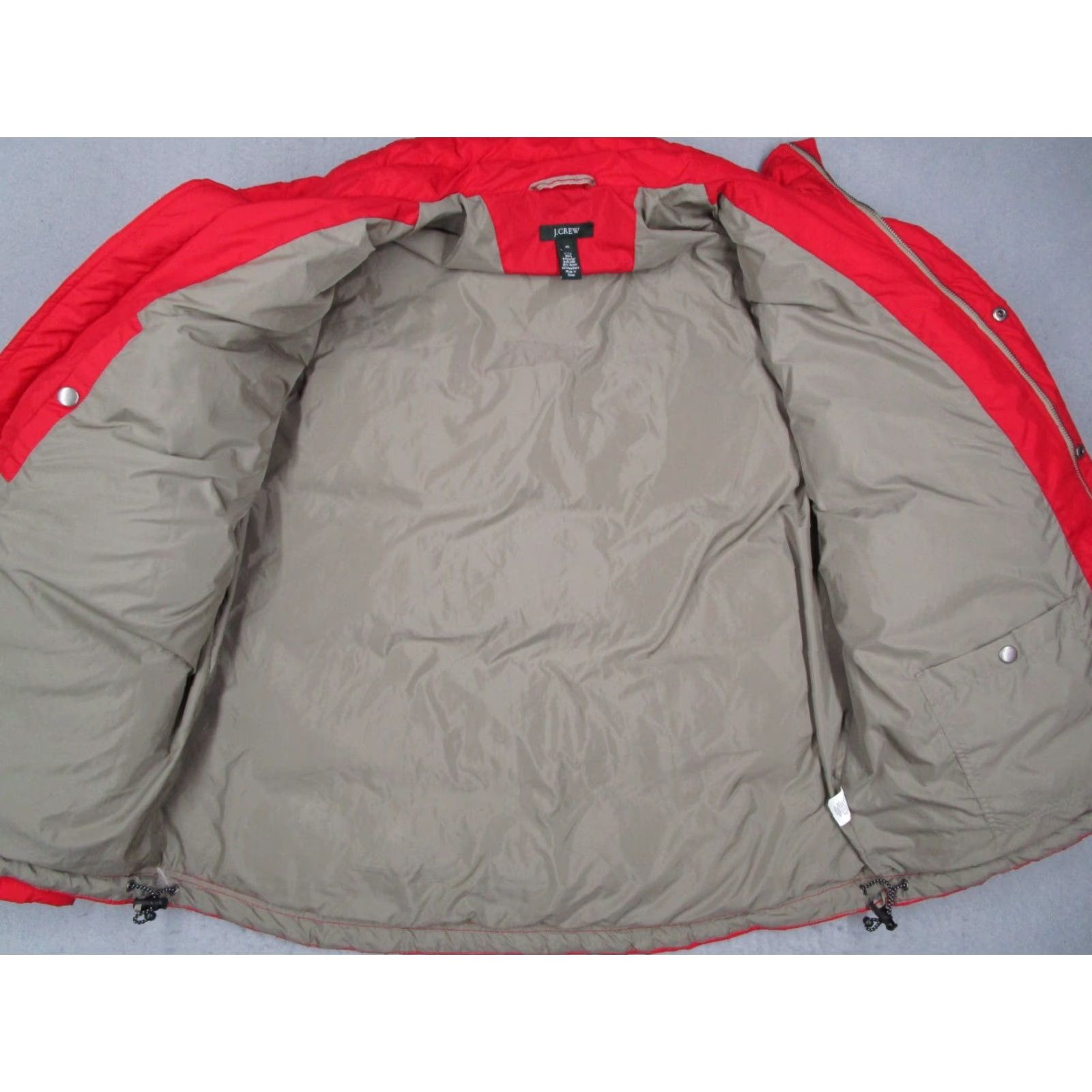 J.Crew J.CREW Jacket XL Red Down Full Zip Quilted Puffer Gorpcore Mens Size US XL / EU 56 / 4 - 6 Thumbnail