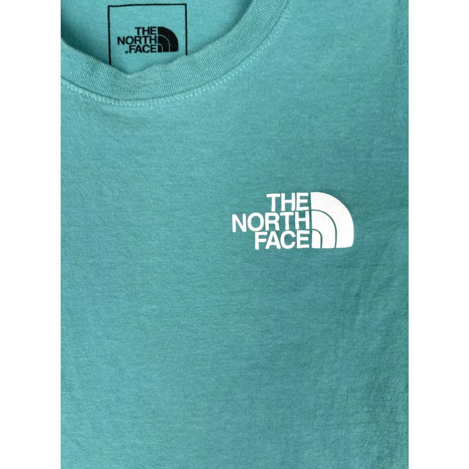 The North Face The North Face Shirt Women XS Blue Crew Neck 100% Cotton Short Sleeve T-Shirt Casual Classic Outdoor Womens Size XS / US 0-2 / IT 36-38 - 6 Thumbnail