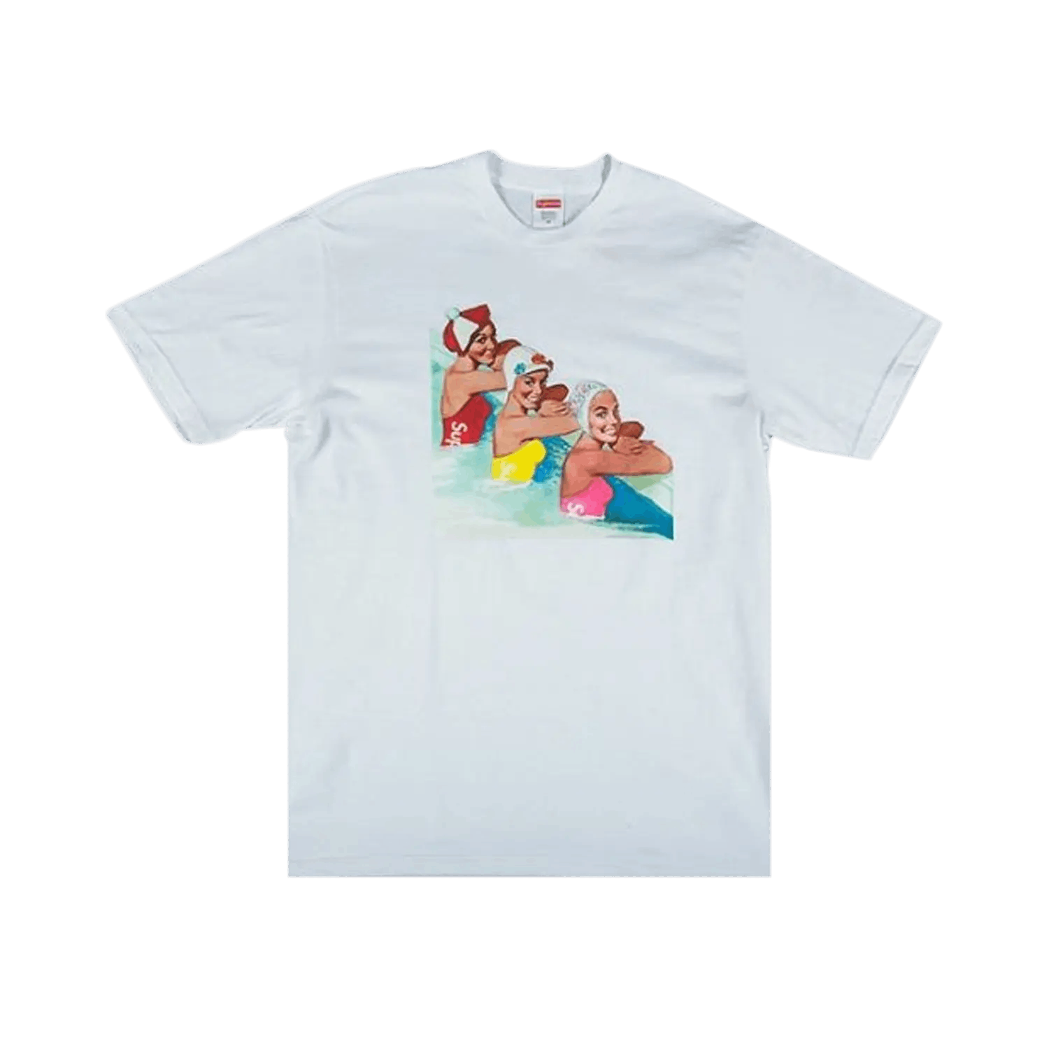 Supreme Supreme Swimmers T-Shirt 'White' Size XL Size US XL / EU 56 / 4 - 4 Thumbnail