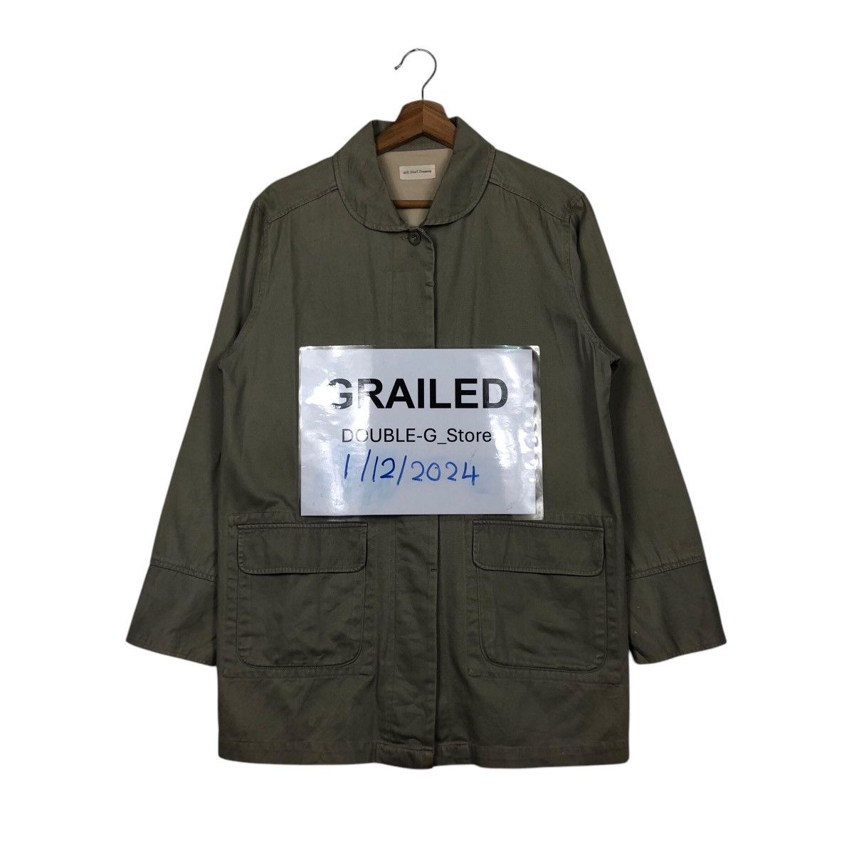 Japanese Brand × Vintage 📌Vtg Chore Work Jacket Button One Shot Dreams Issey Miyake Size US M / EU 48-50 / 2 - 1 Thumbnail