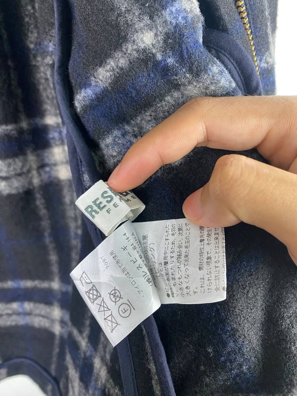 Japanese Brand × Vintage Vintage Rare Design Wool Jacket Size M / US 6-8 / IT 42-44 - 9 Thumbnail