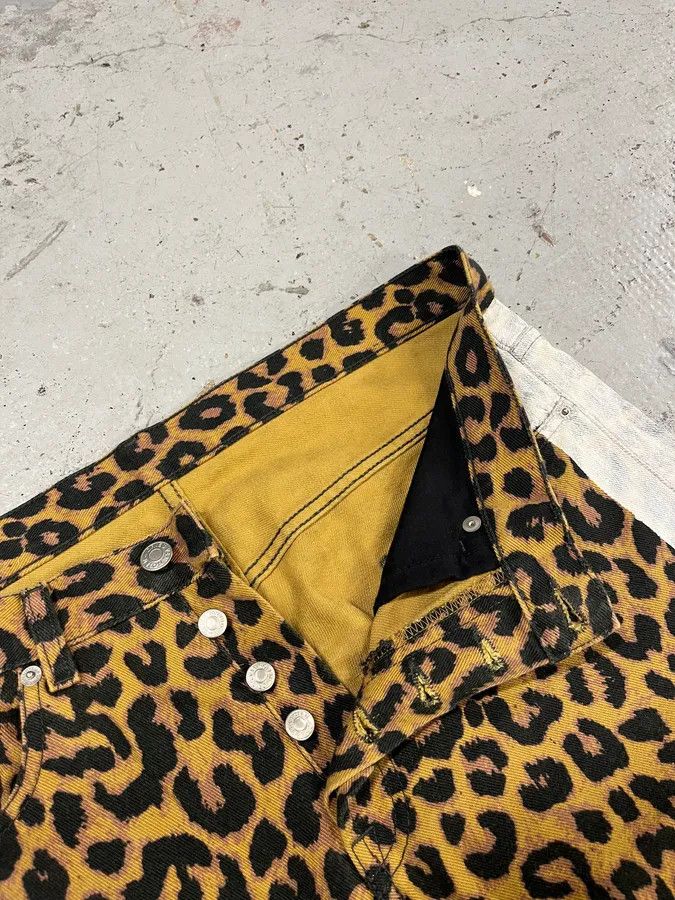 Dries Van Noten Dries Van Noten Leopard Print Camel Jeans Size US 32 / EU 48 - 11 Thumbnail