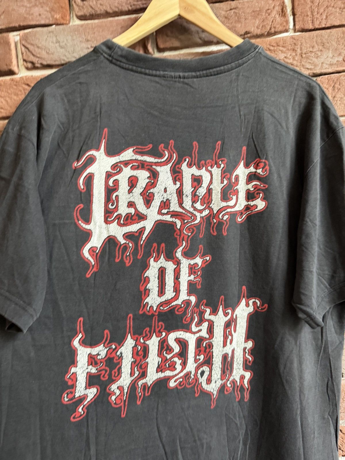 Band Tees Rare Vintage 90s Cradle Of Filth Boris Valejo Metal Band Tee Size US XL / EU 56 / 4 - 7 Thumbnail