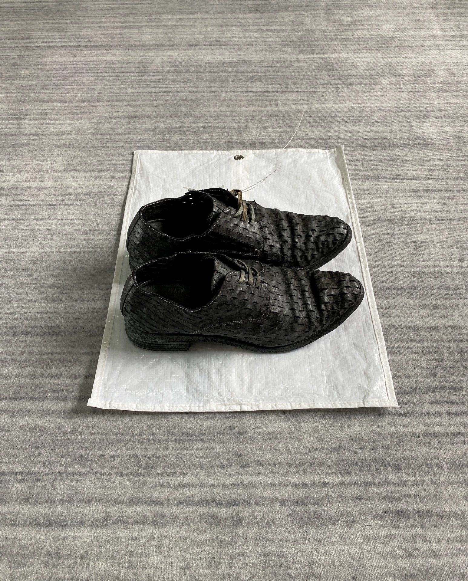 Carol Christian Poell CCP Laser-Cut Mesh Derby 19 US8 Kangaroo Leather New Size US 8 / EU 41 - 2 Thumbnail