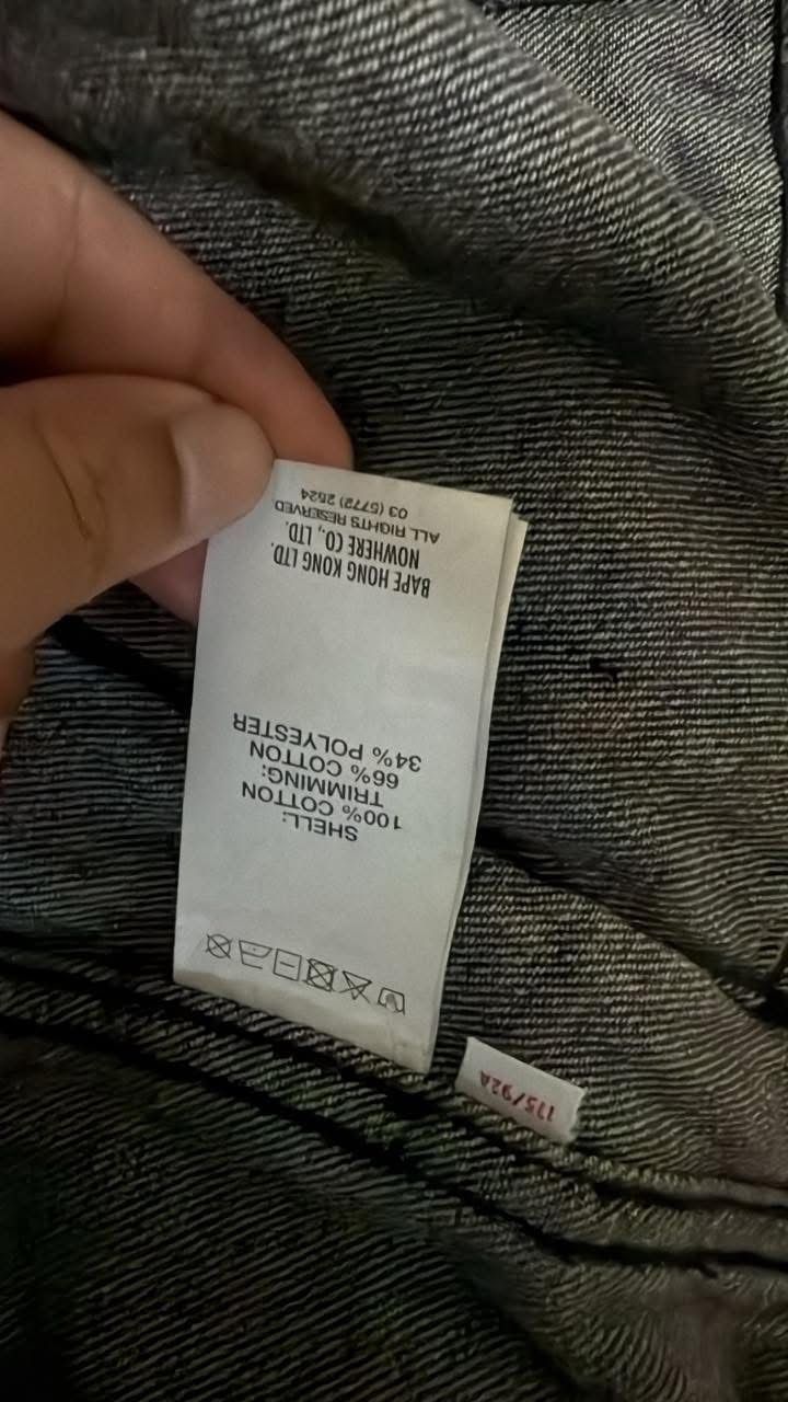 Aape Aape denim jacket Size US M / EU 48-50 / 2 - 4 Thumbnail