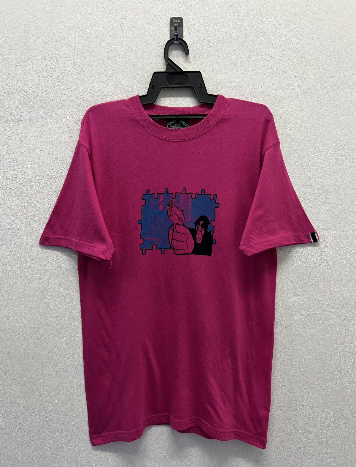 Designer × Vintage VINTAGE PZL DESIGNING STUDIO MONKEY GUN STOCK TEE SHIRT Size US L / EU 52-54 / 3 - 1 Thumbnail