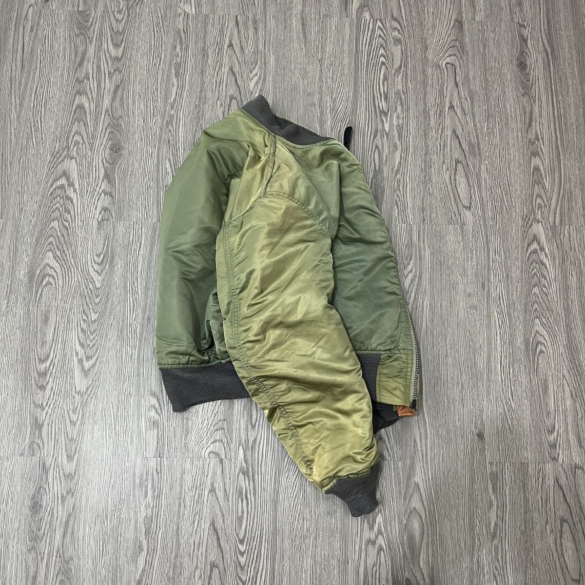 Avirex Sunfaded Vintage Avirex Ma 1 Fyl Jacket Bomber Reversible Size US M / EU 48-50 / 2 - 14 Thumbnail
